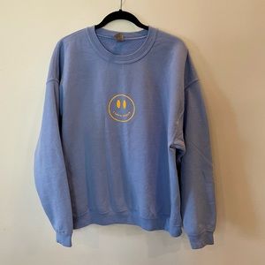I Love Jesus blue crewneck sweatshirt